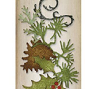 Tim Holtz, Sizzix, Decorative Strip Festive Greenery